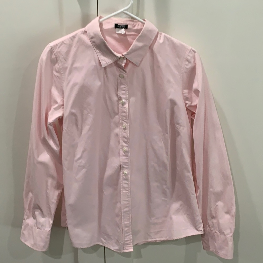 Long sleeve cotton blouse